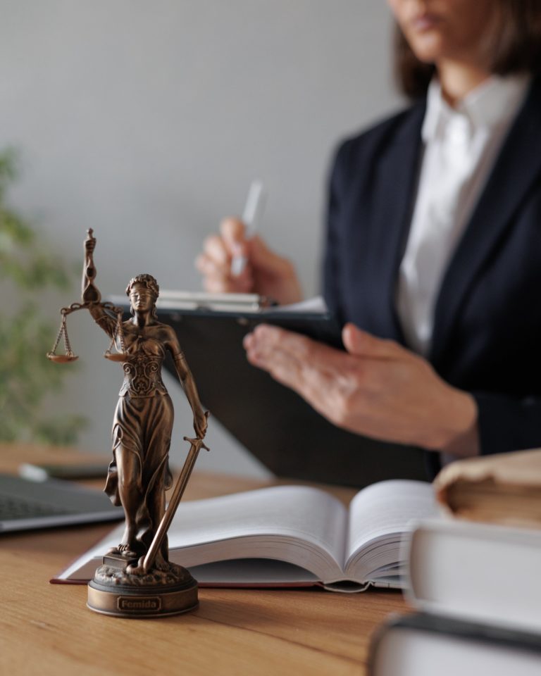 legal advice in the office or online. people have two lawyers or partners in the office and check